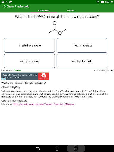 Organic Chemistry Flashcards screenshot 10
