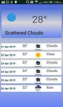Weather Update screenshot 1