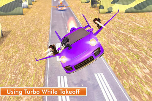 Car Flying Shooting: Car games screenshot 5