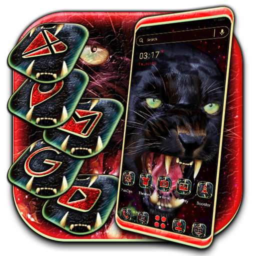 Angry Black Panther Theme icon