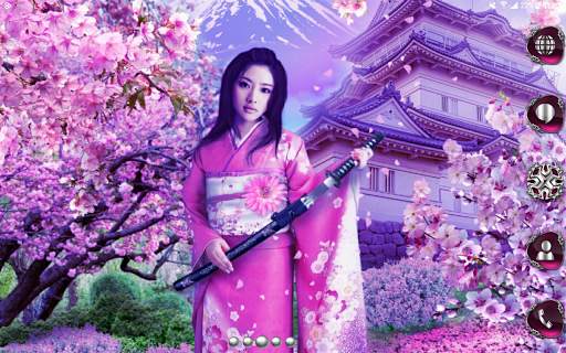 Asian Fantasy Go Launcher theme screenshot 9