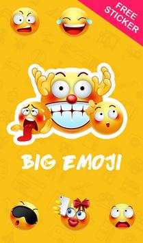 TouchPal Big Emoji Sticker screenshot 1