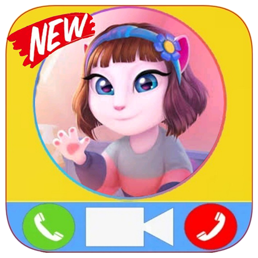 ikon Call Angela's Talking Fake Video Call