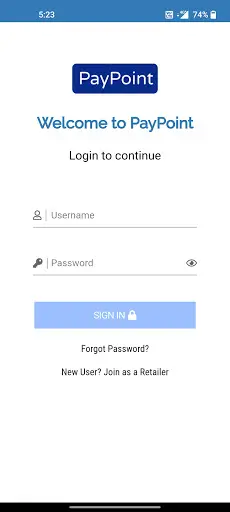 Pay Point screenshot 1