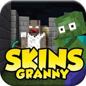 Horror Granny Skins for Minecraft PE 1.3