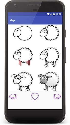 How to Draw Animal Step By Step (Draw Kute Animal) screenshot 2