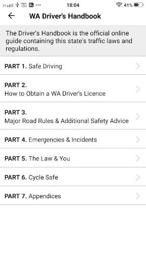 Western Australia Drivers License screenshot 2