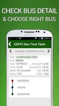 GSRTC Bus Time Table screenshot 4