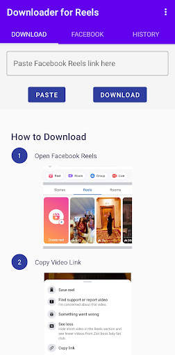 Downloader for Facebook Reels screenshot 1