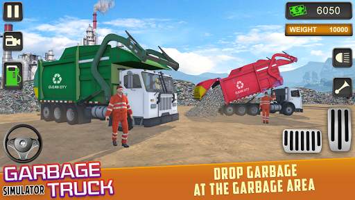 Trash Truck Driving Simulator: Driving Games 2020 screenshot 3