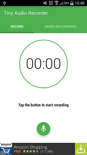 Sound Audio Recorder screenshot 1
