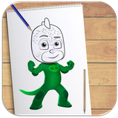 How to Draw PJ Masks Step By Step icon