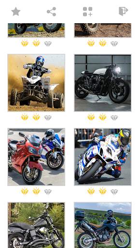 Jigsaw Motorcycle Puzzles: Smart Mosaic Games screenshot 3