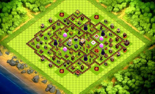 Maps of COC 2021 - Base Layouts with link screenshot 1