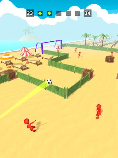 Crazy Kick! Fun Football game screenshot 7