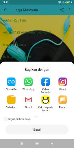 Lagu Malaysia MP3 Offline screenshot 5