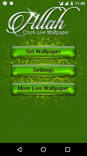 Allah Clock Live Wallpaper screenshot 6
