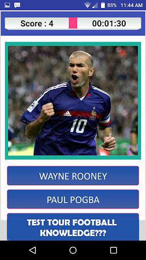 Football Soccer Quiz: Guess the Player screenshot 3