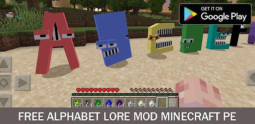 Alphabet Lore Mod Minecraft screenshot 2
