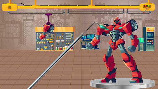 Grand Robot Car Iron Factory Maker Game screenshot 9