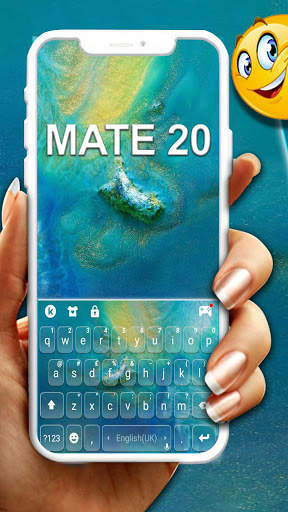 Mate20 Business Keyboard Theme screenshot 1