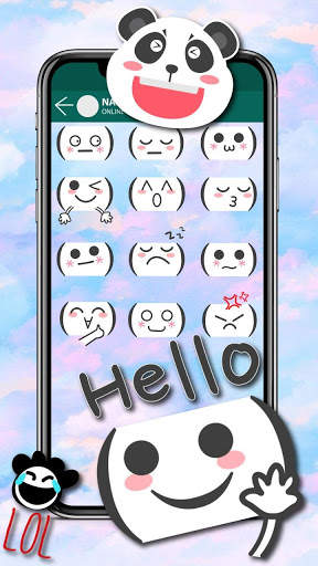 Cute Kaomoji Emoji Stickers screenshot 3