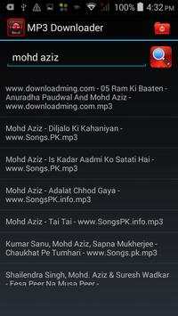 Free Mp3  Downloader screenshot 1