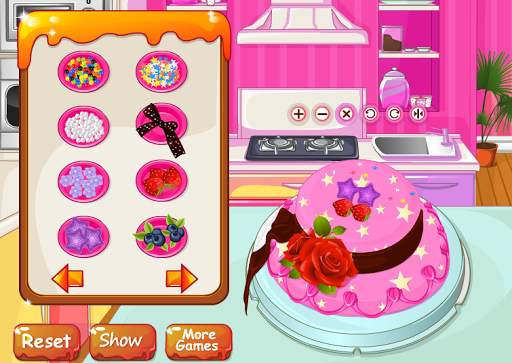 Kuchen-Spiele Mädchen Kochen screenshot 7