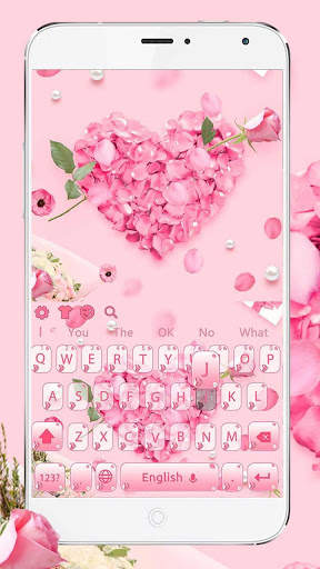 Romantic Day Keyboard screenshot 1