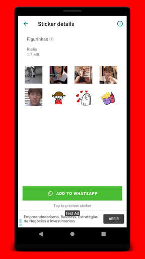 18  Animated Stickers For WhatsApp screenshot 2