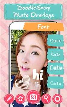 Selfie DoodleSnap PhotoOverlay screenshot 2