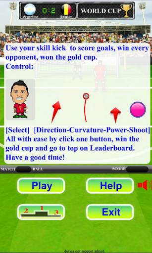 Ronaldo Messi Neymar Salah Football star free kick screenshot 11