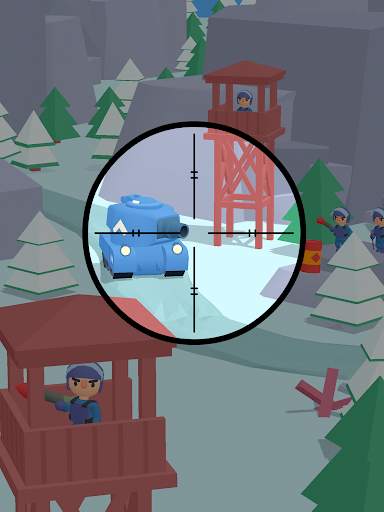 Sniper Tank: Game Tembak 3D screenshot 1