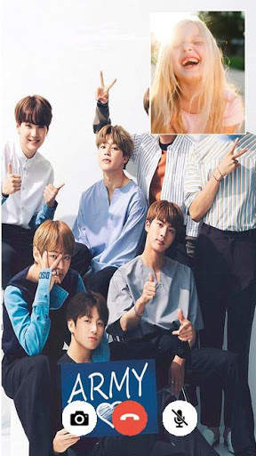 BTS Call - Fake video call with BTS screenshot 1