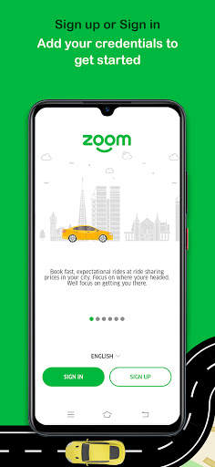 Zoom Zoom -Online Cab Booking screenshot 1