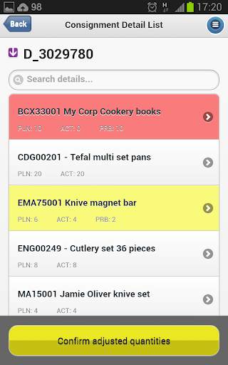 Microlise SmartPOD screenshot 5