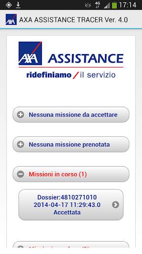 Axa Assistance Tracer Mobile screenshot 2