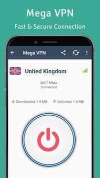Mega VPN screenshot 2