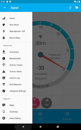 Signal Strength 11 تصوير الشاشة