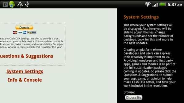 Cash OSX Lite screenshot 4