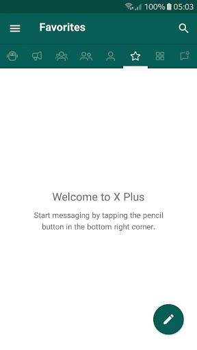 X Plus Messenger screenshot 1