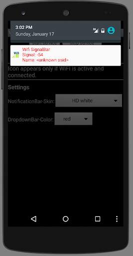 Wifi SignalBar screenshot 2