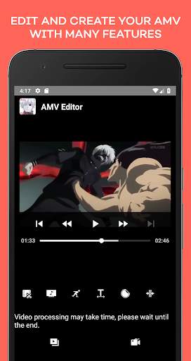 Anime Music Video Editor - AMV Editor screenshot 1