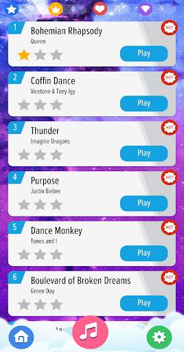 Piano Tiles 4 - Magic Tiles 2020 Free Offline screenshot 3