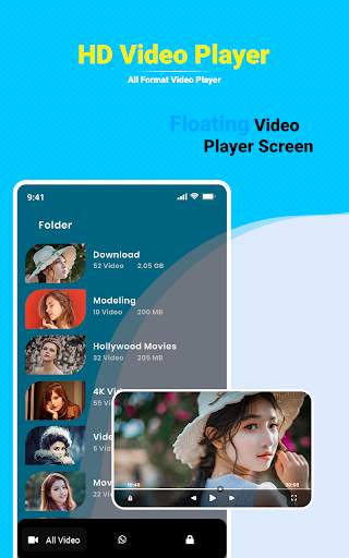 SX Video Player - Full Screen Video Player screenshot 1