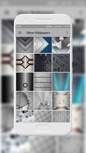Silver Wallpapers 4 تصوير الشاشة