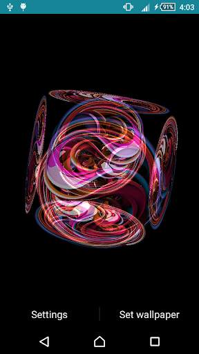 Triquetra Live Wallpaper screenshot 5