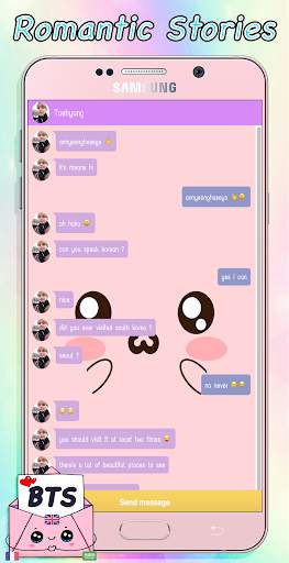 BTS Messenger! Chat Simulation screenshot 2