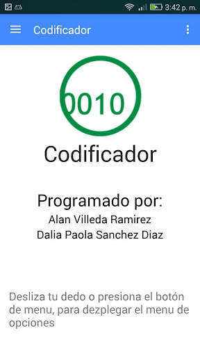 Codificador para Redes screenshot 1