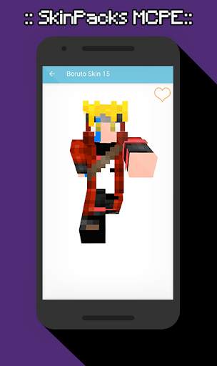SkinPacks Boruto for Minecraft screenshot 3